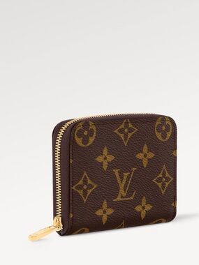 Louis Vuitton Brown Monogram zippy Coin Purse